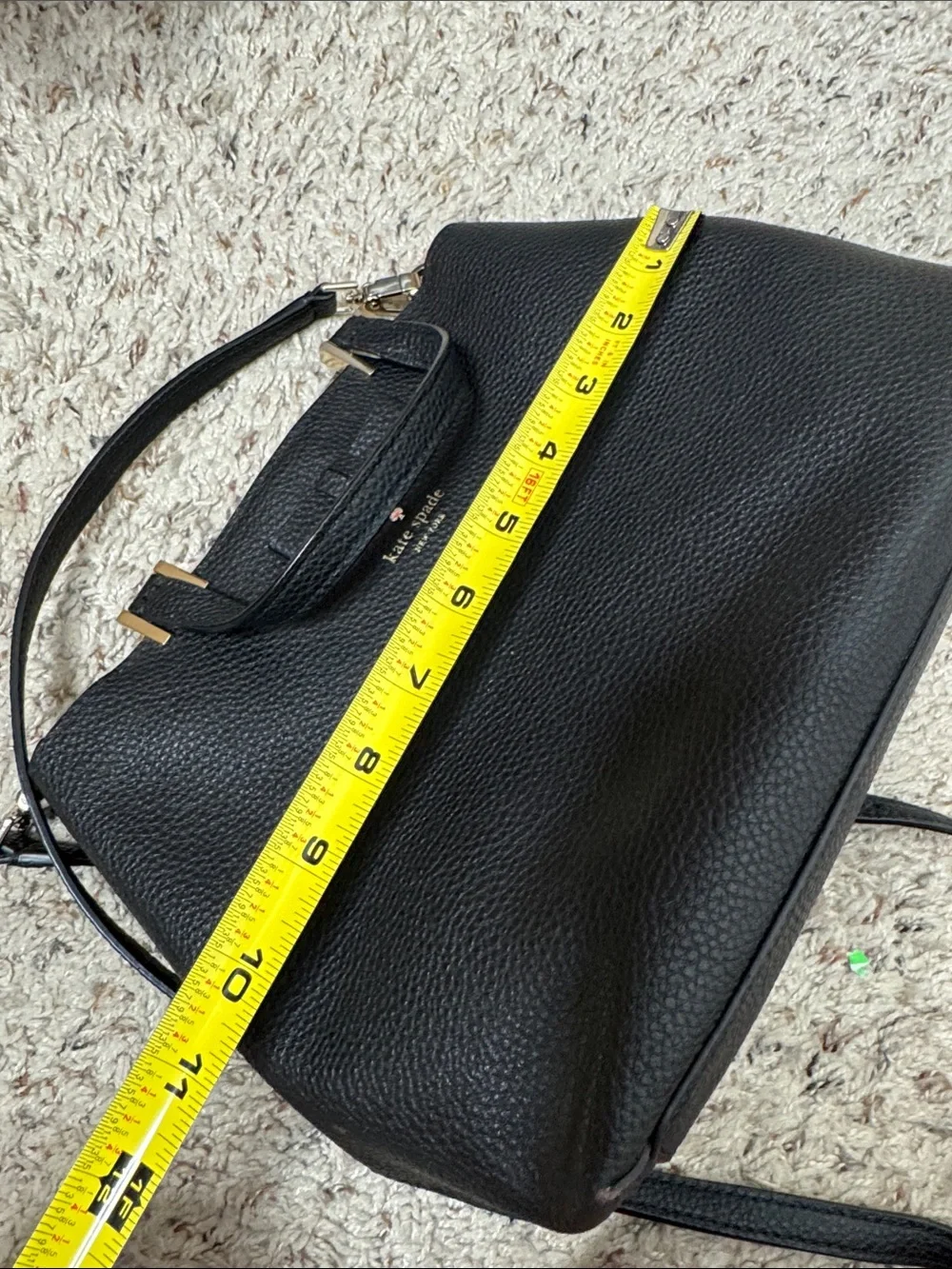 Kate spade black satchel purse bag